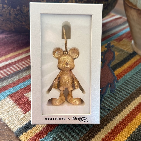 BaubleBar Gold Mickey Mouse Bag Charm - Picture 3 of 3